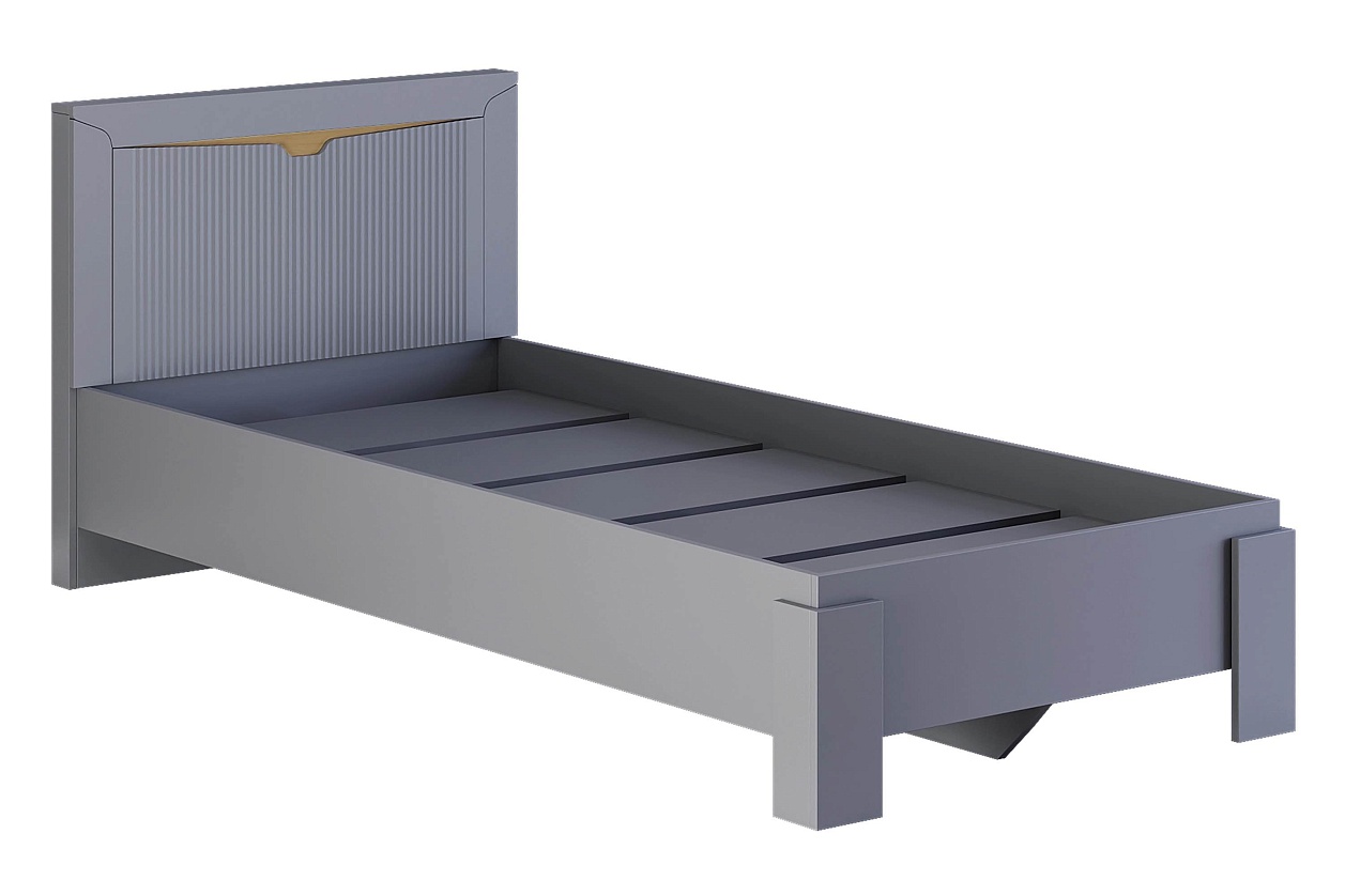 ТОРИС кровать 90 см (серый графит)