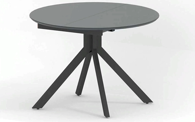 СЕНТЕН-2 стол раскладной 110/140 см (черный)