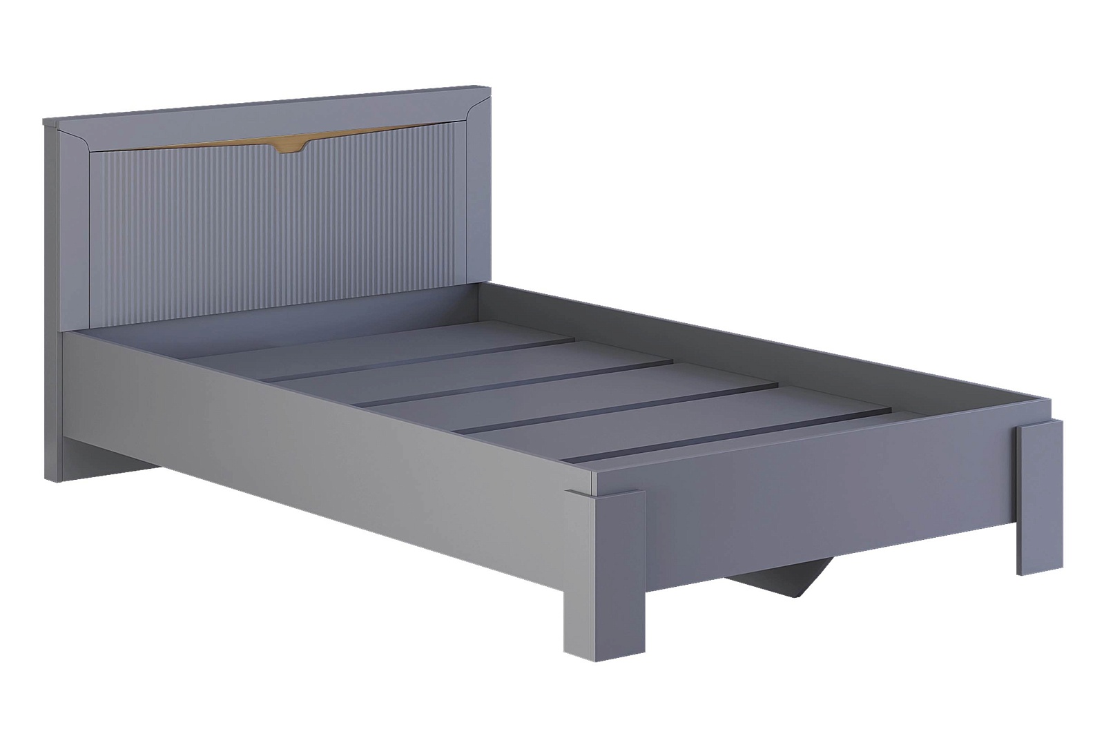 ТОРИС кровать 120 см (серый графит)