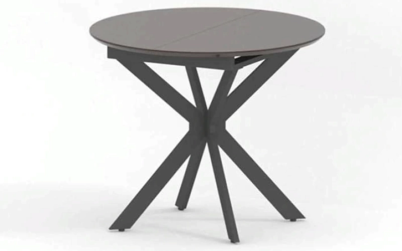 СЕНТЕН стол раскладной 90/120 см (черный)